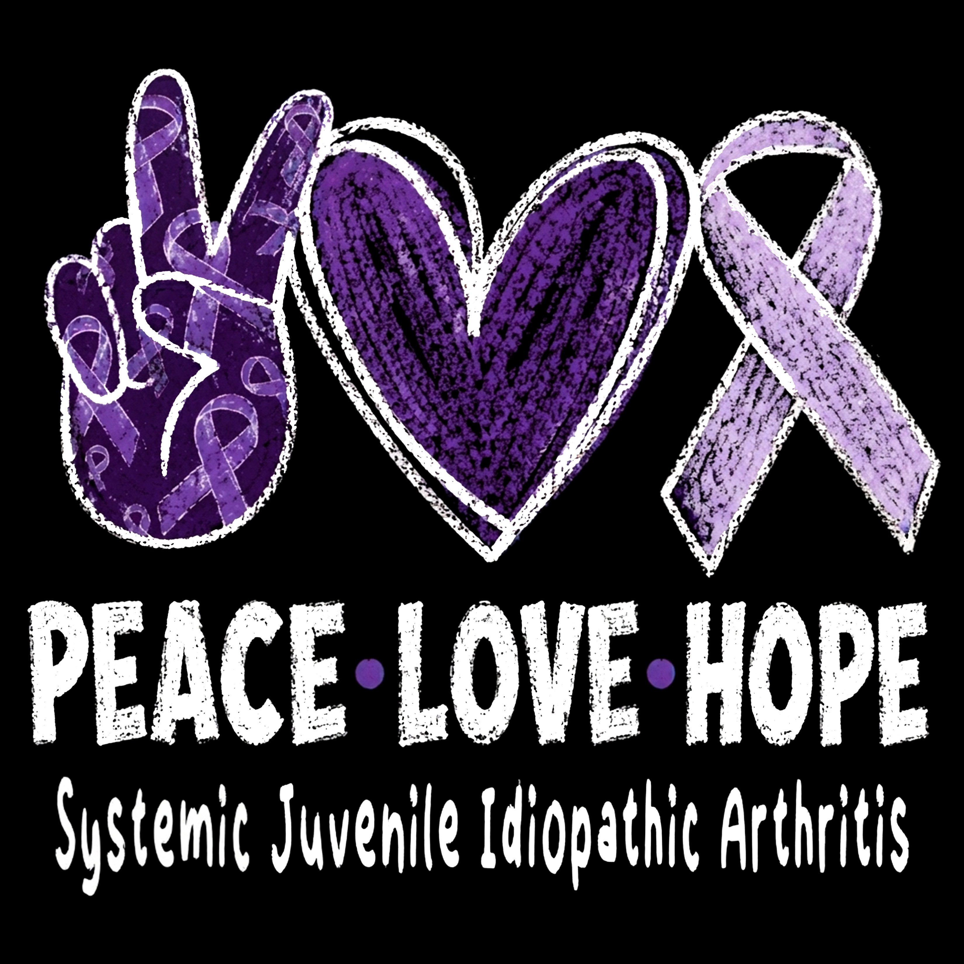 Peace, Love & Hope custom design